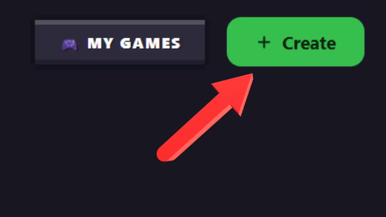 The Create button in the Meme Flapper header