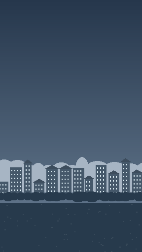 Rainy City pixel theme