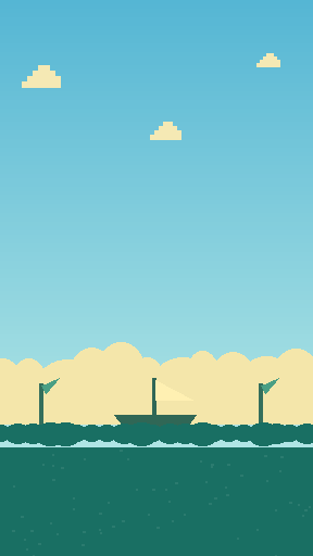 Pirate Island pixel theme
