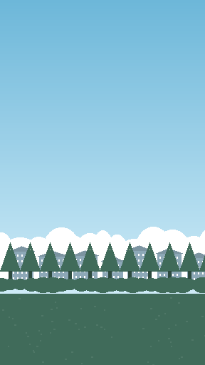 Christmas Village pixel theme